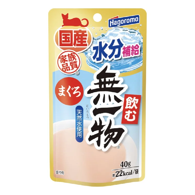 small breed dog raincoat-Hagoromo Hydration Muichimotsu Maguro Pouch Cat Food 40g x 12