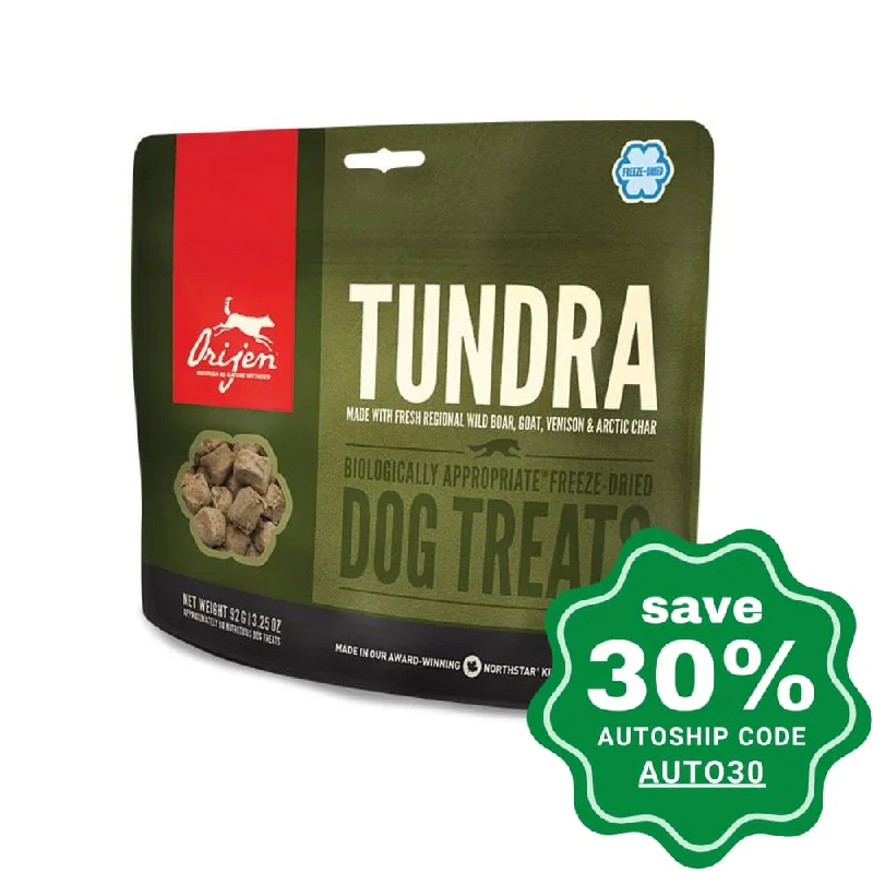 smart pet food dispenser-Orijen - Tundra Freeze Dried Dog Treat - 42.5G