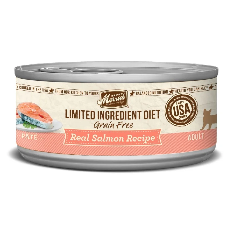 anti-scratch furniture protector-Merrick Limited Ingredient Diet Grain Free Real Salmon Pate Canned Cat Food