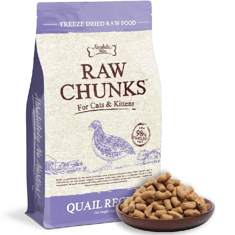 soft chew dog vitamins-35% OFF: Absolute Bites Raw Chunks Quail Freeze Dried Cat Food