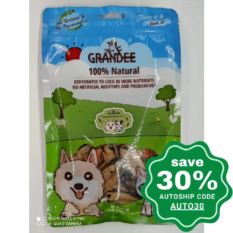 automatic bird bath cleaner-Grandee - Air-dried Treats For Dogs & Cats - New Zealand Original Mussels - 50G