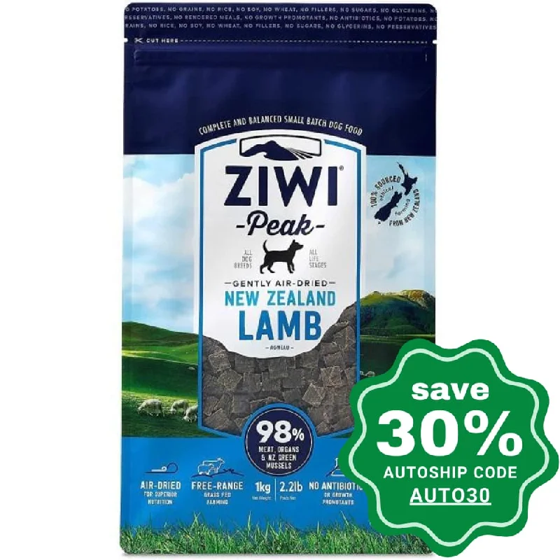 non-slip dog training pad-Ziwipeak - Air Dried Dog Food LAMB - 1KG