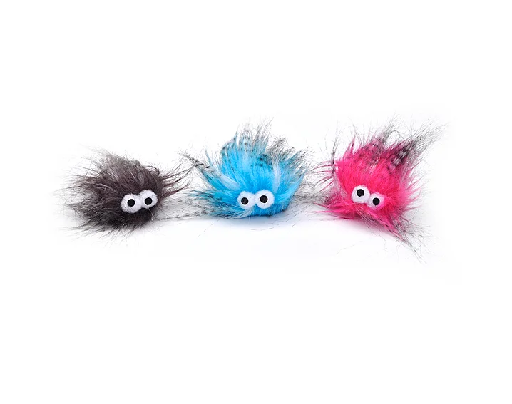 automatic motion-sensing cat toy-Coastal Turbo Plush Monsters Cat Toys