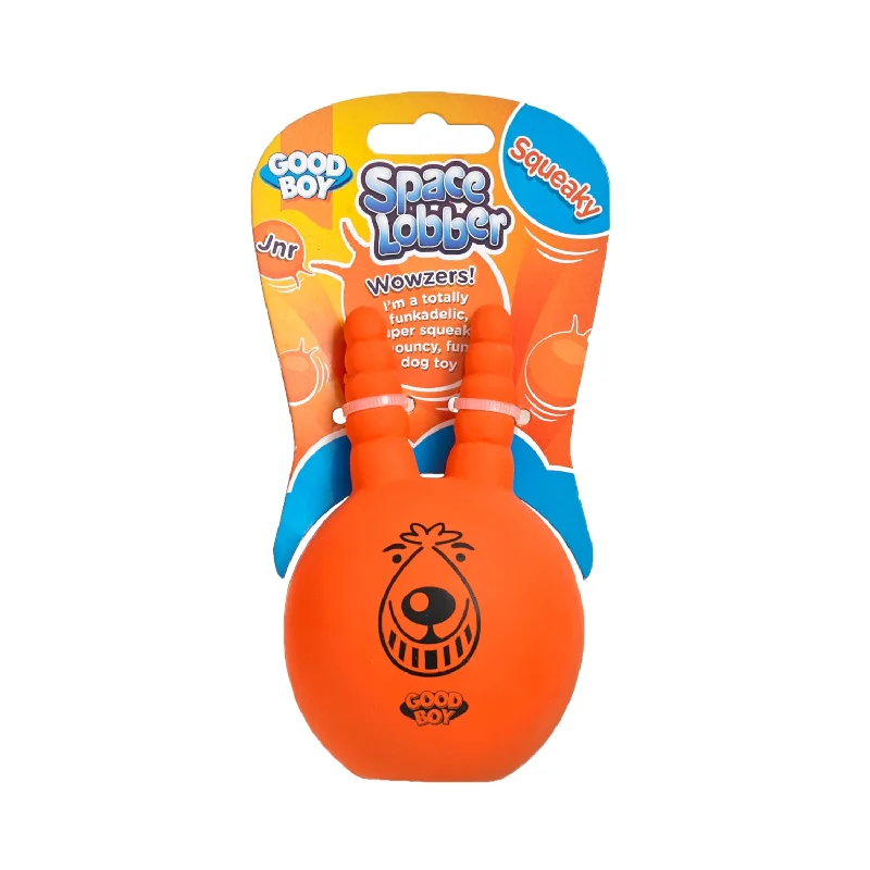 spill-proof cat food dish-Good Boy Space Lobber Toy 2 Sizes