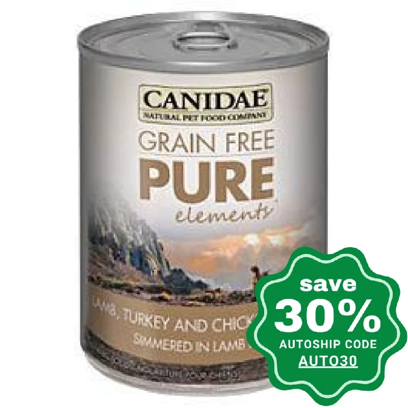 soft chew dog calming treats-Canidae Grain Free Canned Dog Food - Pure Elements - 13oz (4 Cans)