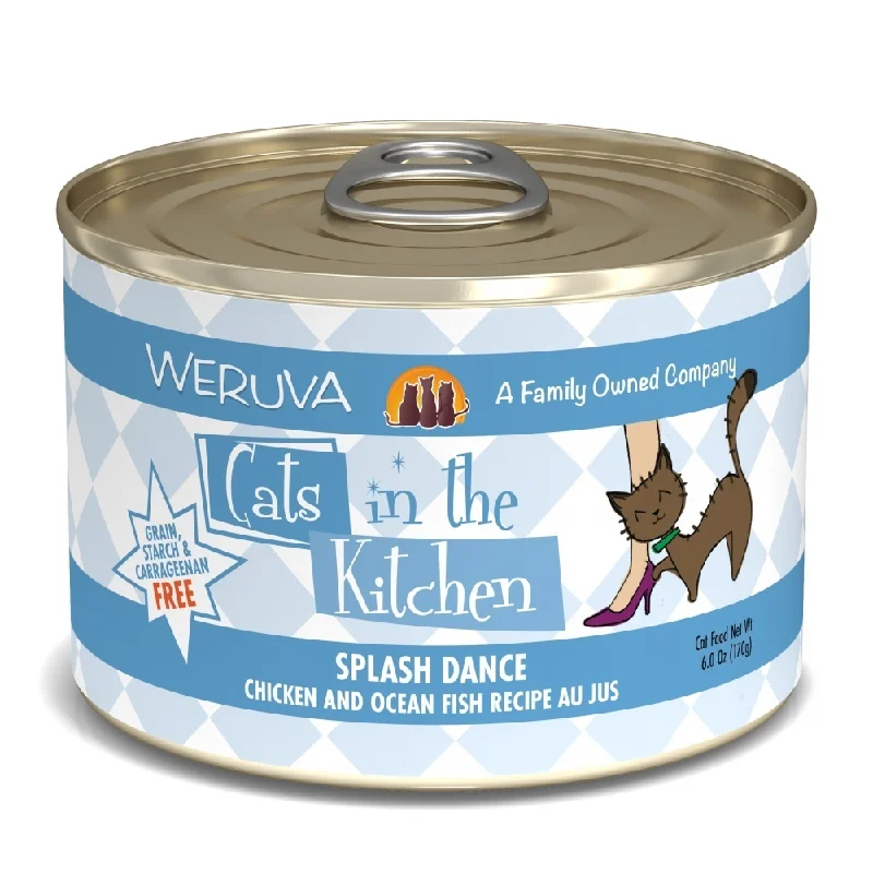 automatic motion-sensing cat toy-Weruva Cats in the Kitchen Splash Dance Canned Cat Food