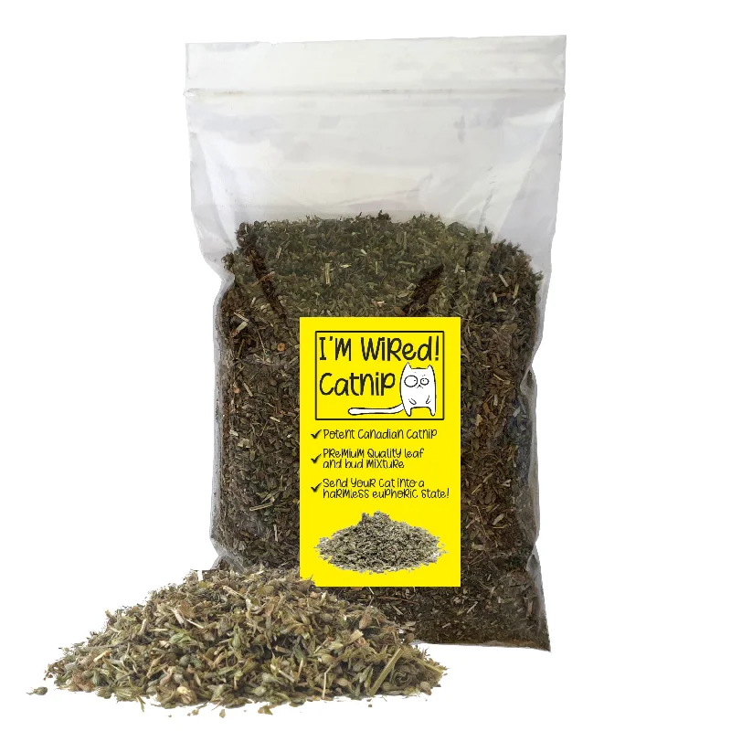 senior dog joint supplement-I'm Wired Catnip Dried Leaves & Buds Mixture