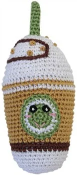 vet-recommended fish food-Knit Knacks Mocha Grande