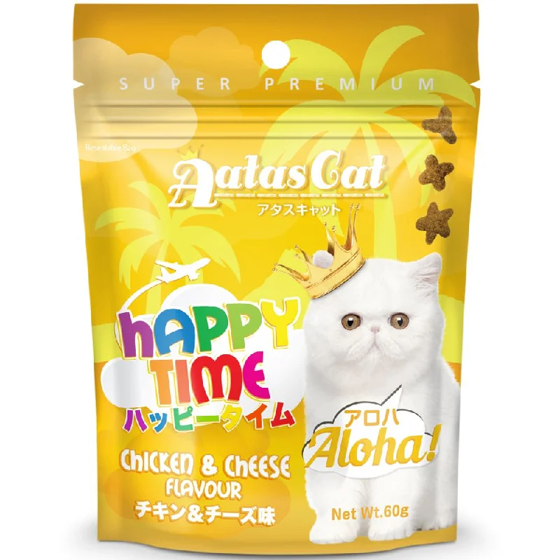 space-saving corner cat bed-4 FOR $9: Aatas Cat Happy Time Aloha! Chicken & Cheese Cat Treats 60g