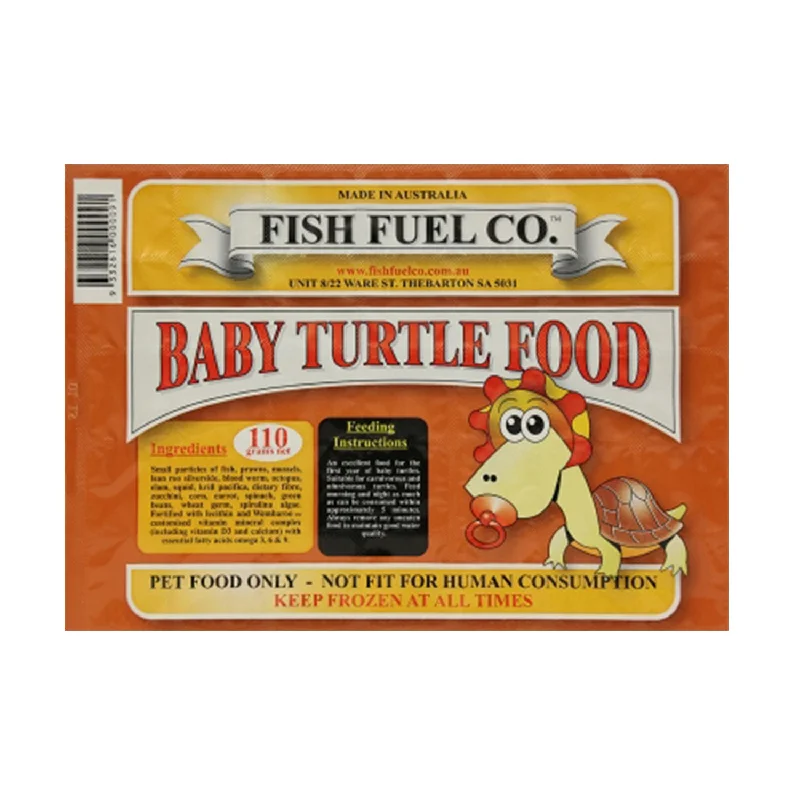 weather-resistant bird feeder-Fish Fuel Co Baby Turtle Frozen Turtle Food 110g