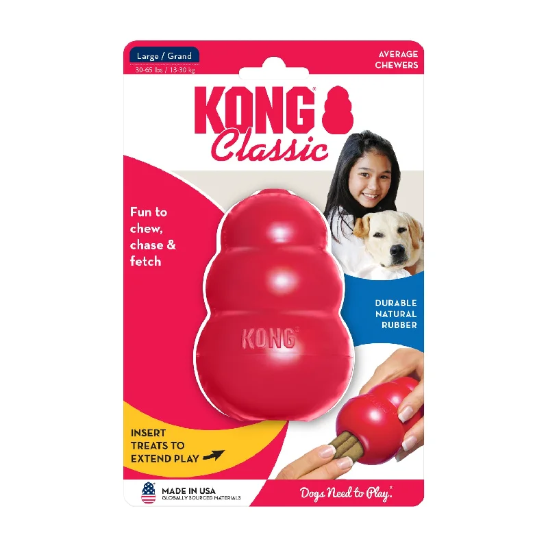 large dog swimming pool-KONG Classic Red