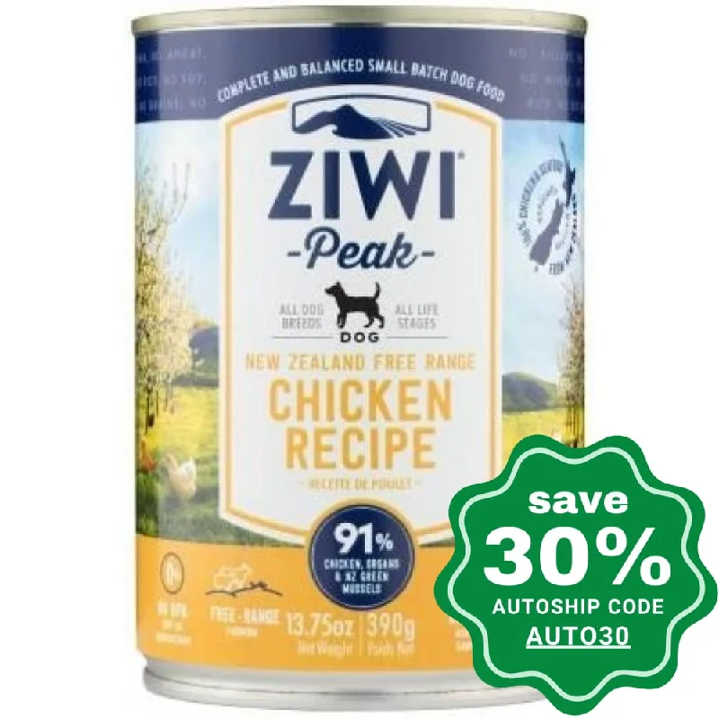 automatic pet nail clipper-Ziwipeak - Moist CHICKEN Recipe Canned Dog Food - 390G (min. 12 cans)