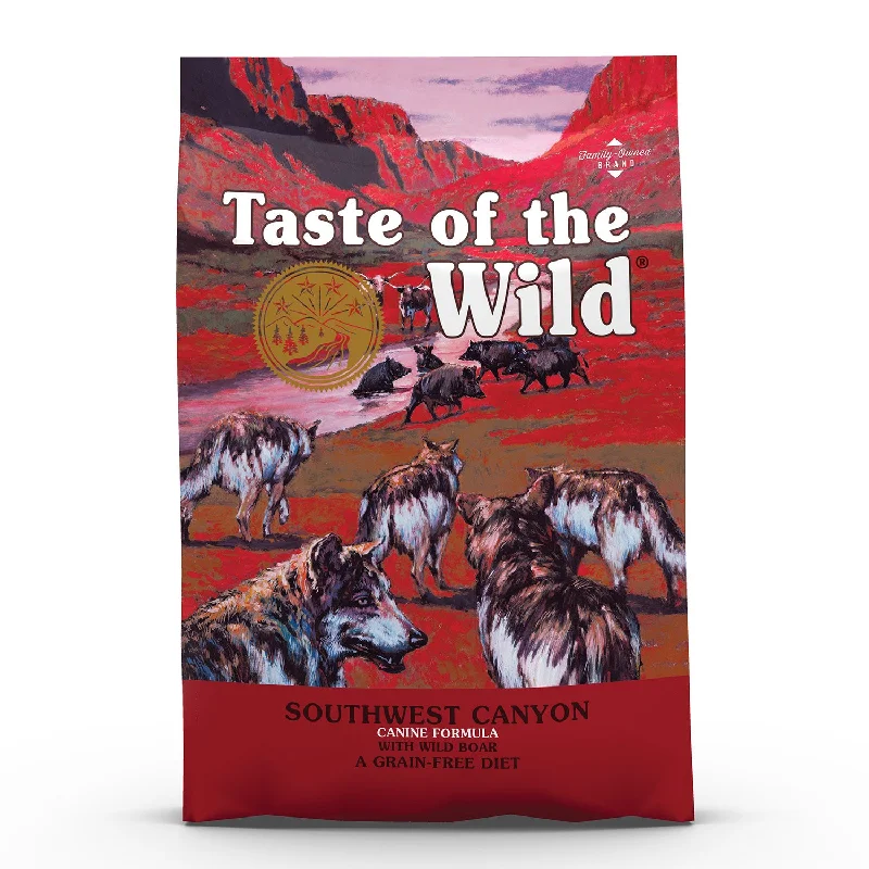 vet-recommended fish food-Taste of the Wild Grain Free Southwest Canyon Adult Dry Dog Food