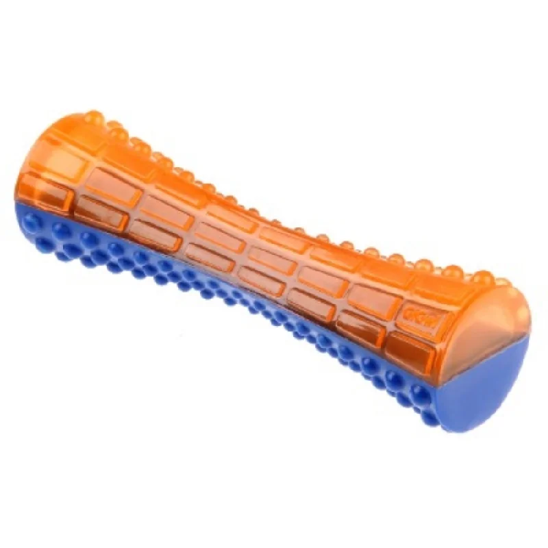 fish tank eco-friendly algae remover-Gigwi Johny Stick Squeaker Blue Orange