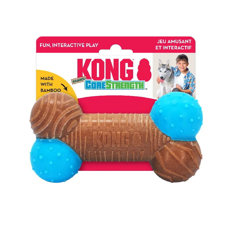 automatic bird bath cleaner-KONG CoreStrength Bamboo Bone