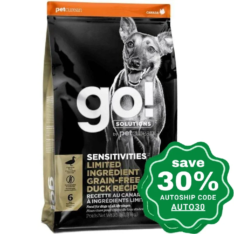 extra-large dog training pad-GO! SOLUTIONS - SENSITIVITIES Dry Food for Dog - Limited Ingredient Grain Free Duck Recipe - 3.5LB