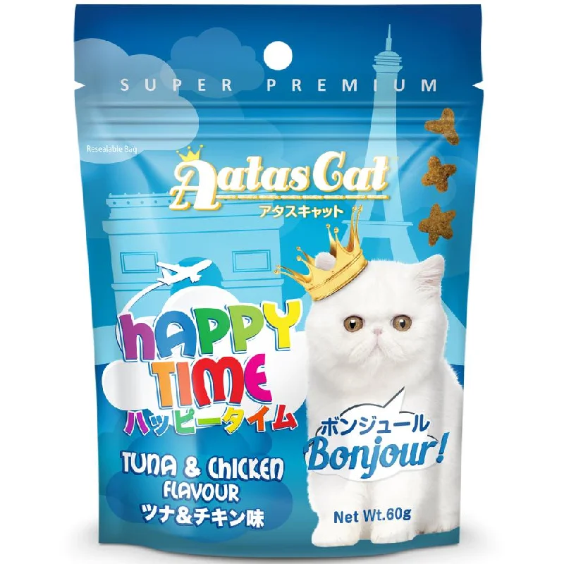 no-pull reflective dog harness-4 FOR $9: Aatas Cat Happy Time Bonjour! Tuna & Chicken Cat Treats 60g