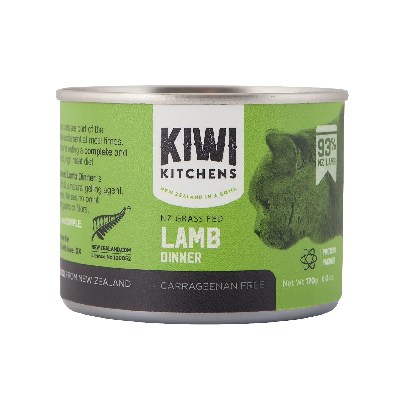 odor-control cat litter pellets-Kiwi Kitchens Lamb Dinner Adult Wet Cat Food