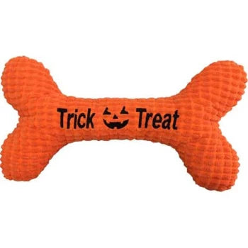 odorless eco-friendly dog wipes-Trick or Treat Bone Dog Toy