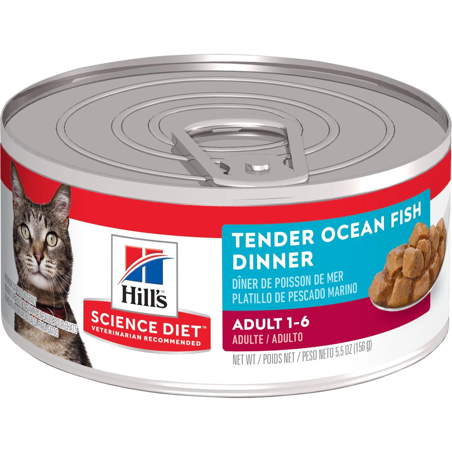 self-warming orthopedic dog pad-Hill's Science Diet Adult Tender Ocean Fish Dinner Canned Cat Food (5.5 oz x 24 cans)