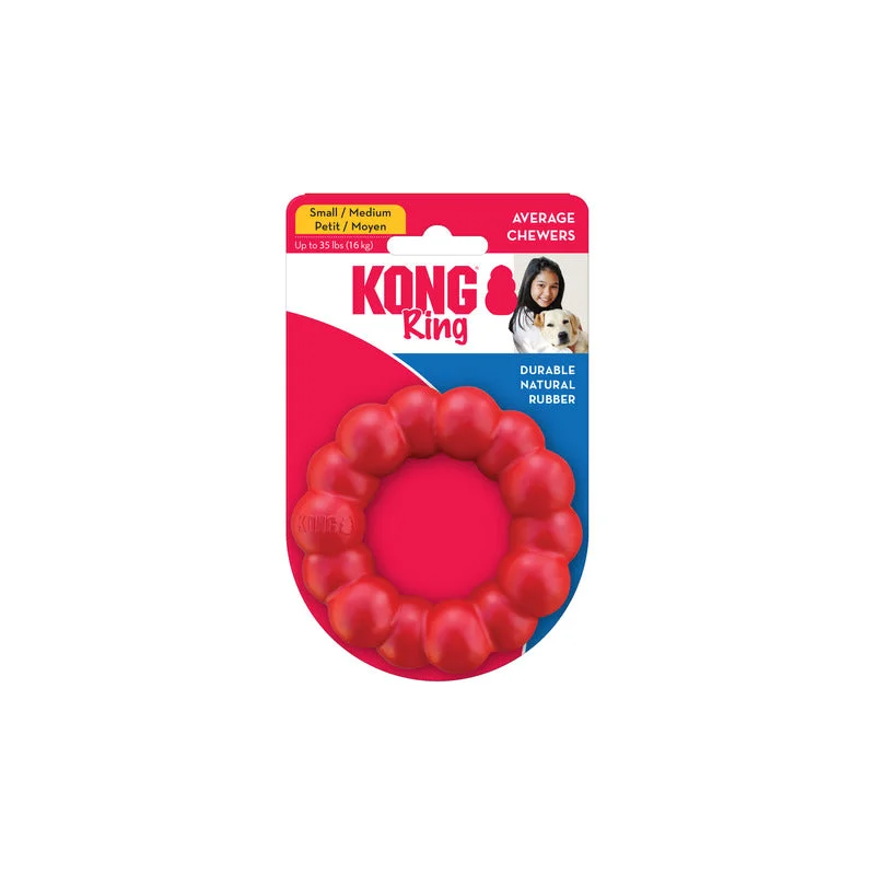 collapsible dog food storage container-KONG Ring Dog Toy