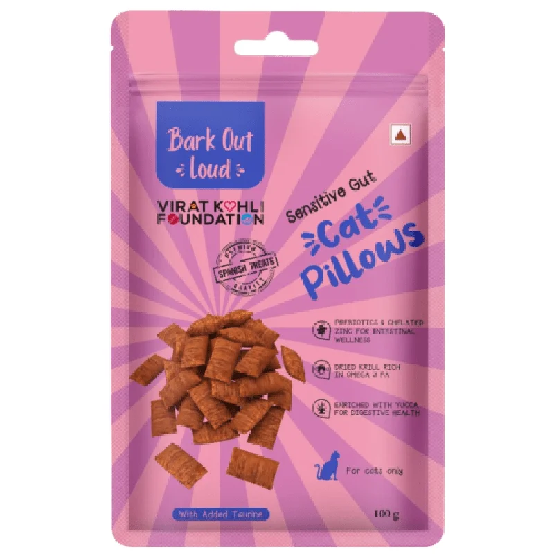 self-cooling pet blanket-Bark Out Loud by Vivaldis Pillows for Sensitive Gut Cat Treats