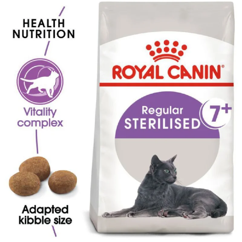 chew-proof small animal play tunnel-Royal Canin Regular Sterilised 7+ Adult Cat Dry Food