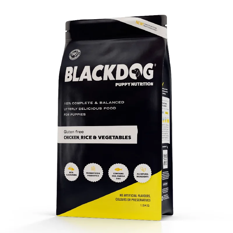 biodegradable cat litter box liner-Blackdog Chicken & Rice Puppy Dry Dog Food