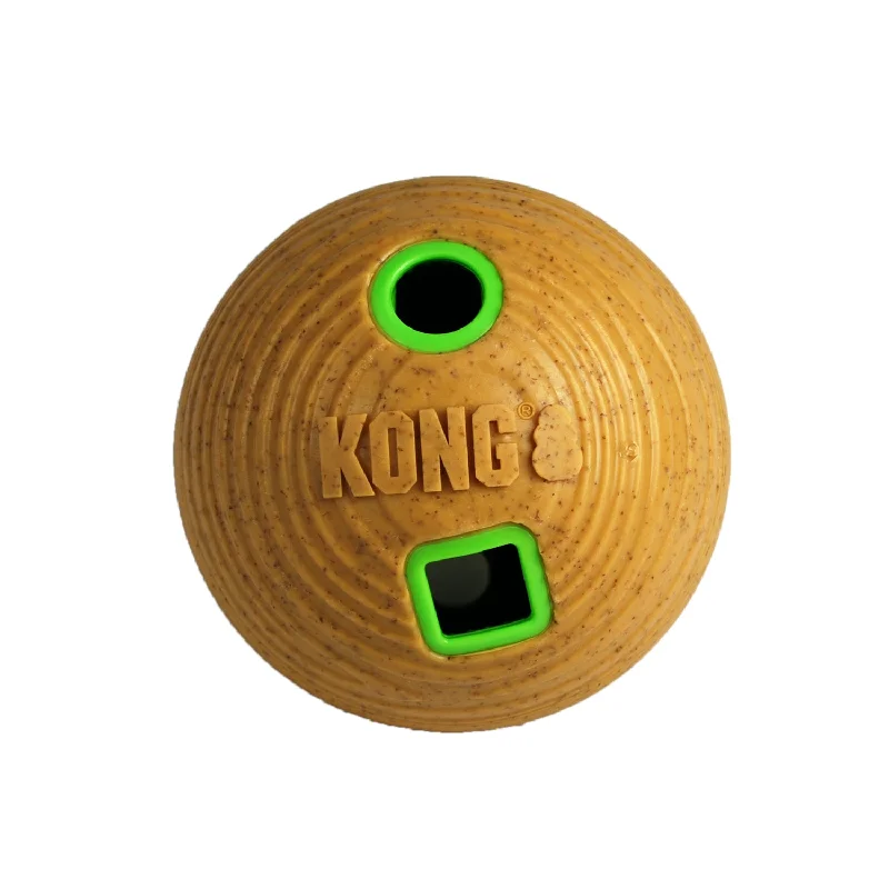 extra-large dog training pad-KONG Bamboo Feeder Ball