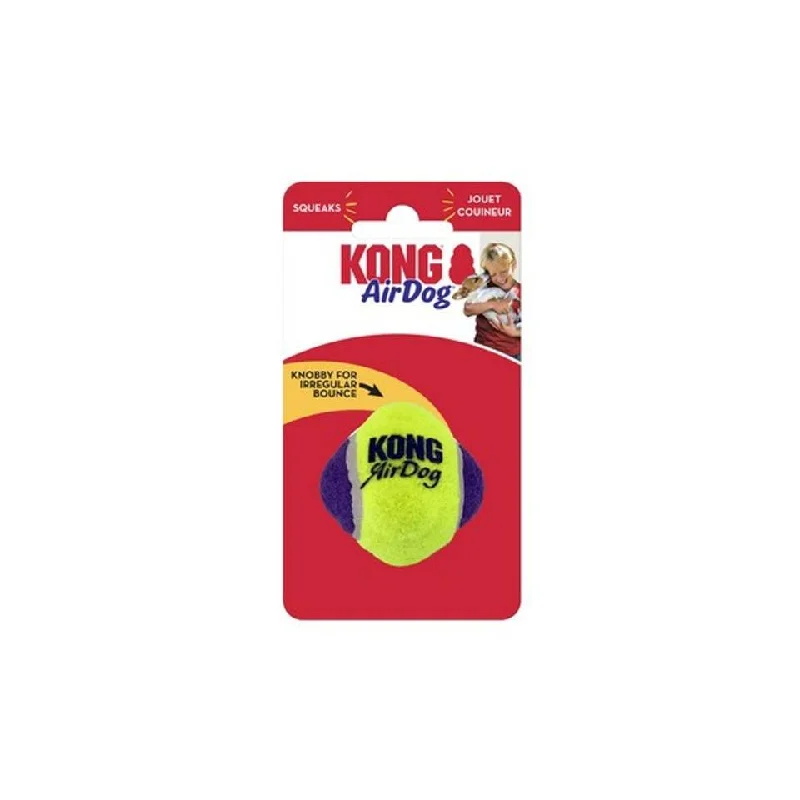 stackable pet food container-KONG AirDog Squeaker Knobby Ball