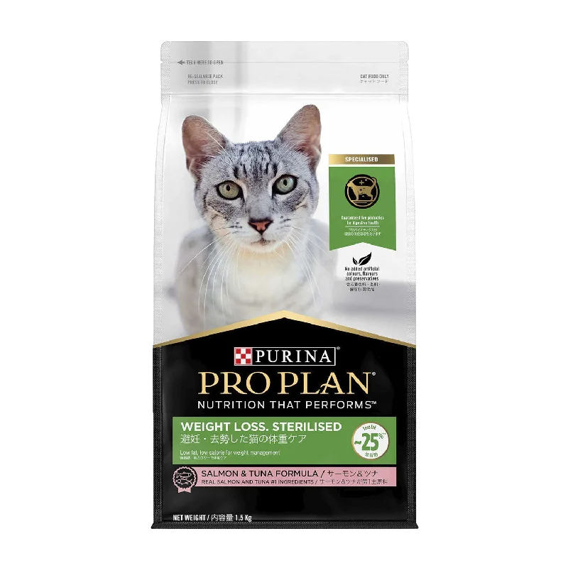 spill-resistant travel dog dish-Pro Plan Weight Loss Sterilised Adult Dry Cat Food