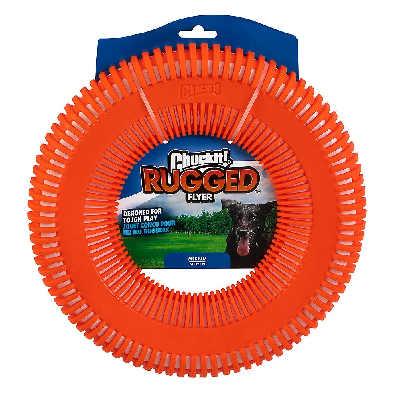 durable chew-resistant leash-Chuck-it - Rugged Flyer Frisbee