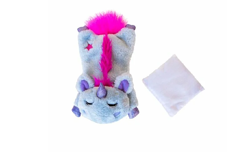 anti-skid pet feeding mat-PetStages Unicorn Cuddle Pal Purple