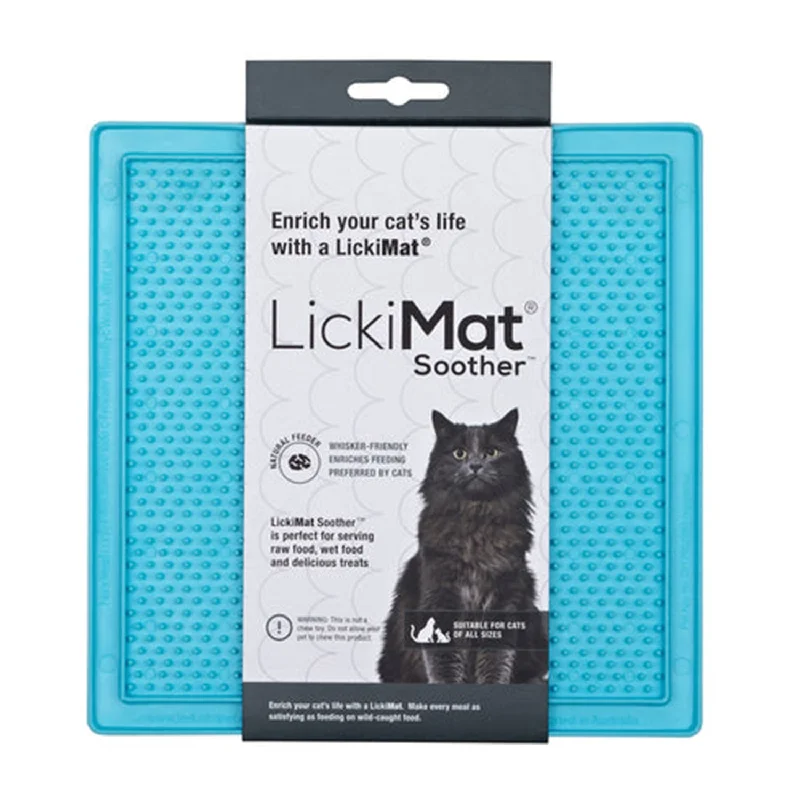 extra-large dog food bowl-LickiMat Classic Soother for Cats