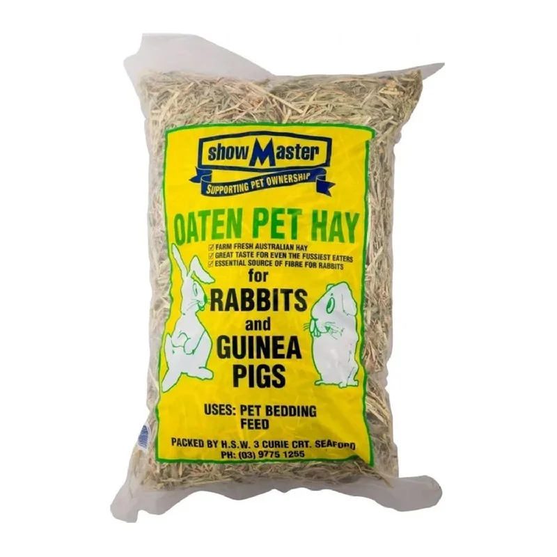 self-cleaning fish tank-Showmaster Oaten Pet Hay for Rabbits & Guinea Pigs