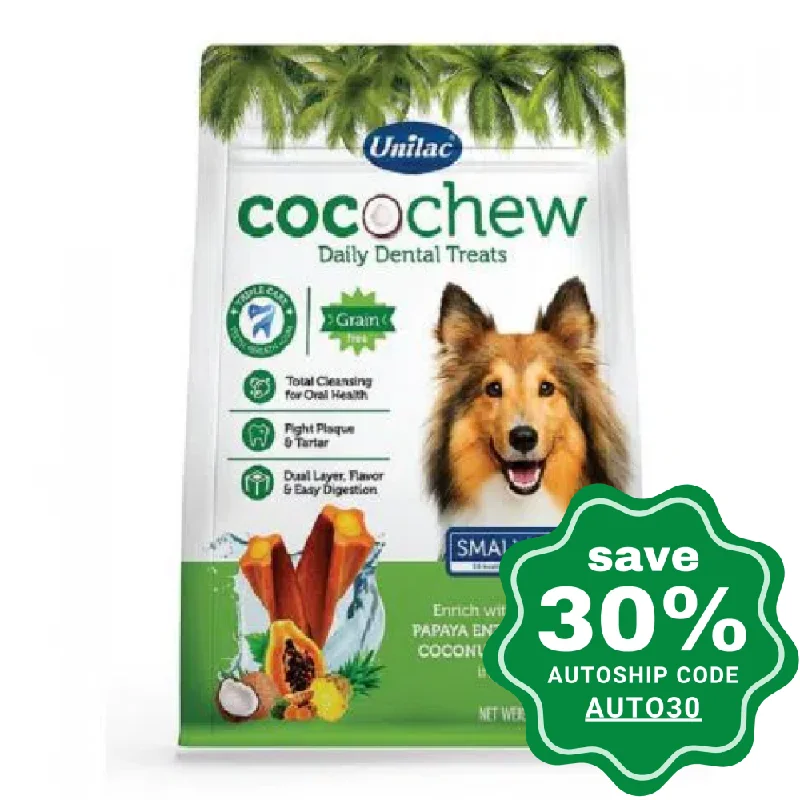 self-warming cat pad-Unilac - Cocochew Dental Treats For Dogs - Small Size - 500G (57pcs)