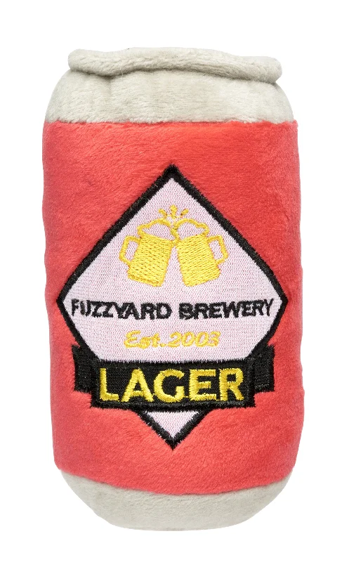 soft plush dog squeaky toy-Fuzzyard Dog Toy Lager