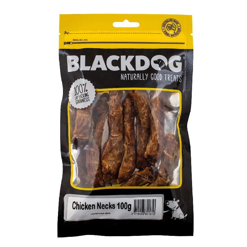 pet-safe scented litter-Blackdog Chicken Necks Dog Treat 100g