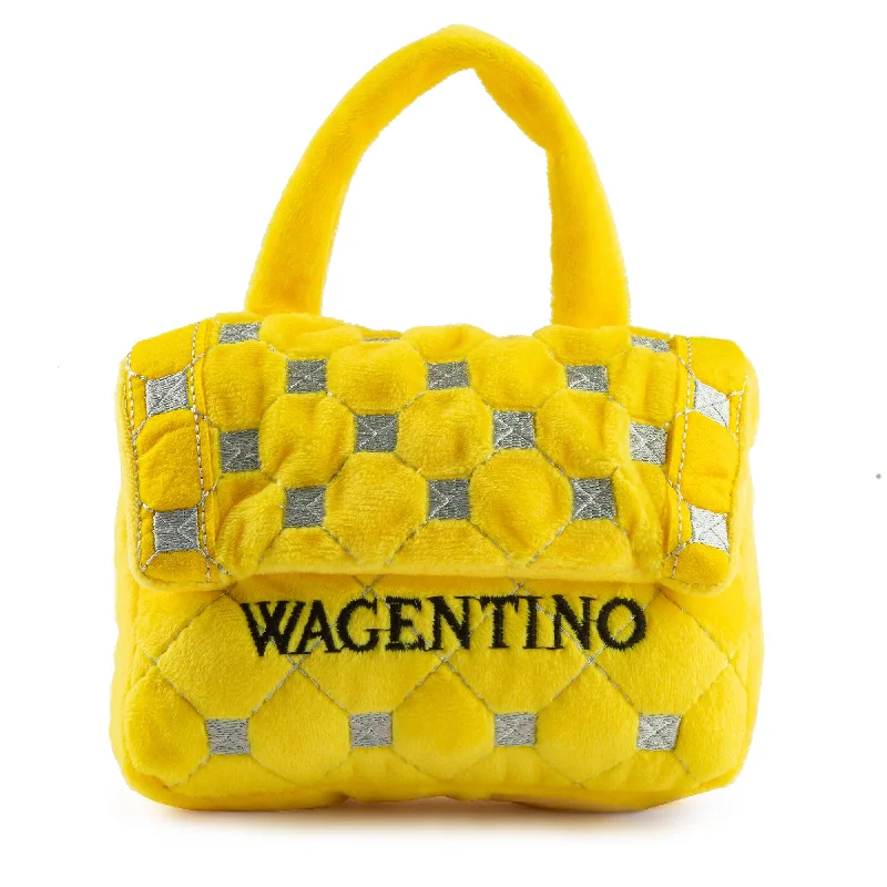 chew-resistant outdoor dog house-Wagentino HandBag Dog Toy