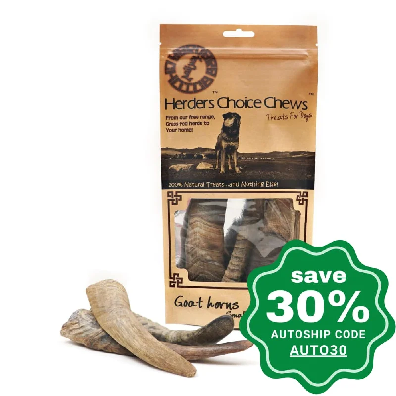 automatic motion-sensing cat toy-Mongolian Chews - Treat for Dogs - Herders Choice Chews - Dried Goat Horn 3PC - 200G