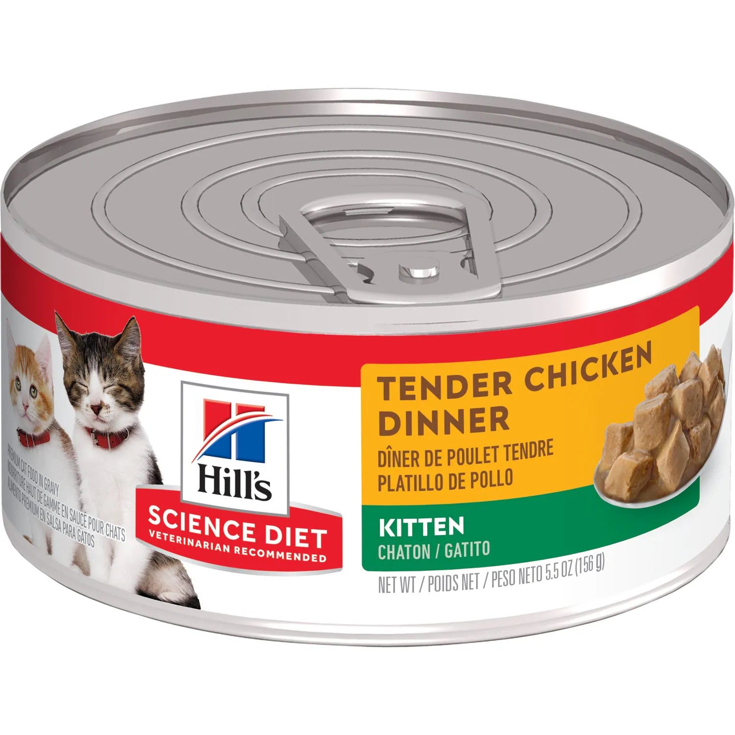 lightweight portable pet playpen-Hill's Science Diet Kitten Canned Cat Food, Tender Chicken Dinner (5.5 oz x 24 cans)