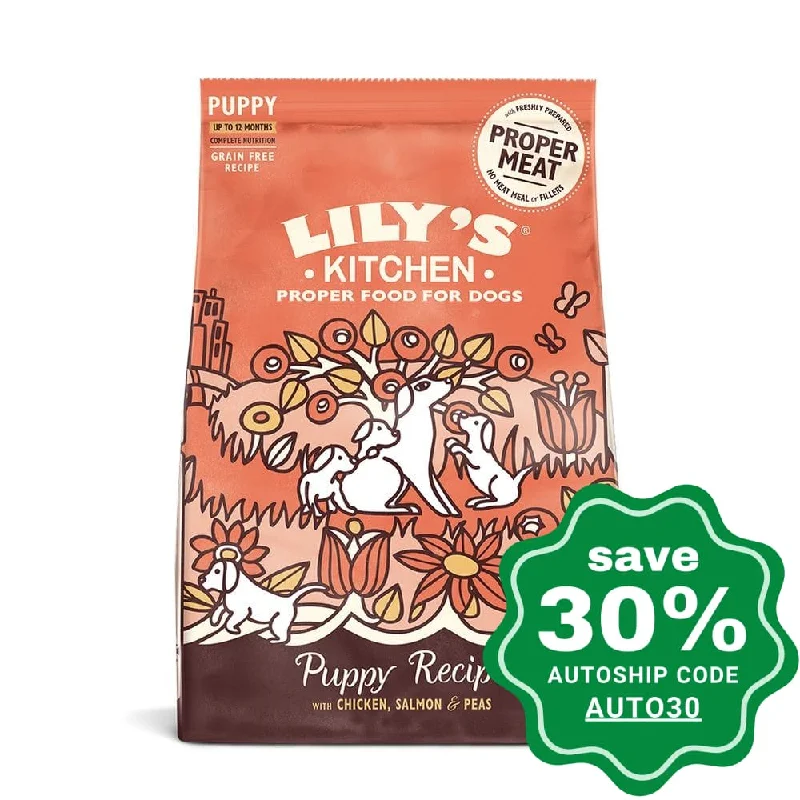 Lily's Kitchen - Dry Dog Food - Chicken & Salmon For Puppies - 2.5KG (Min. 8 Packs)