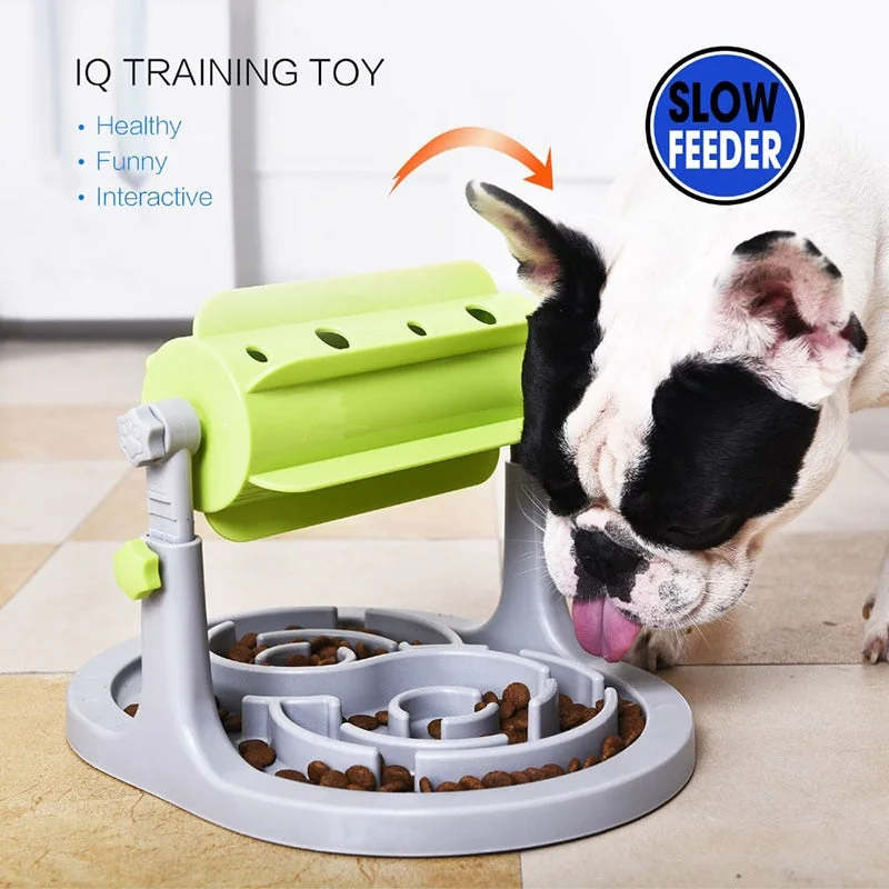 waterproof dog cooling vest-Interactive Dog Feeder Dispenser