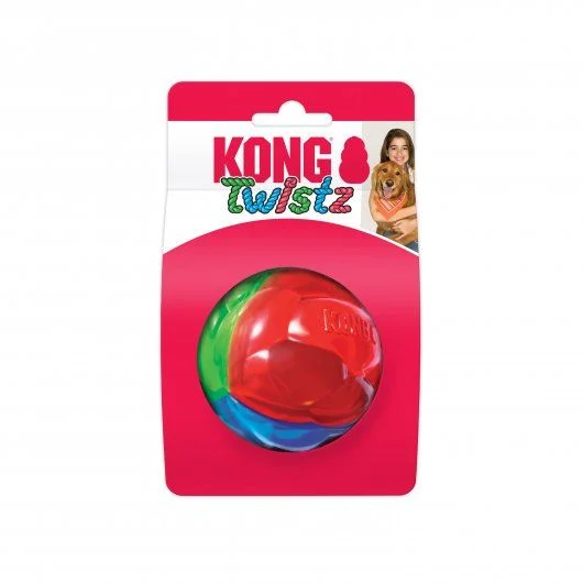 odor-neutralizing dog wipes-KONG Twistz Ball