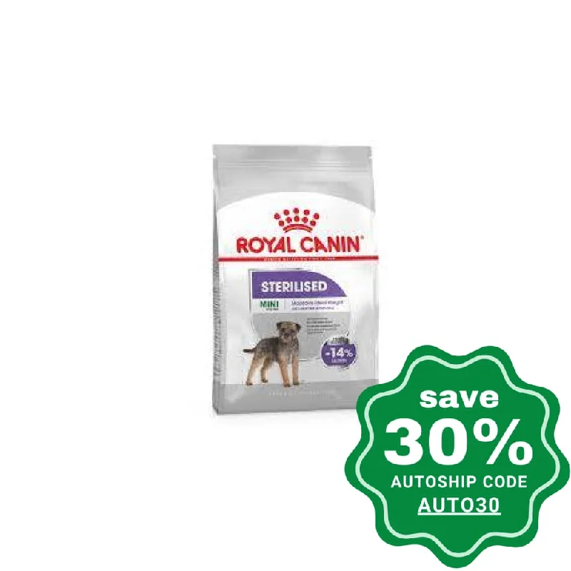 odor-free fish tank filter-Royal Canin - Mini Sterilised Dog Food  - 3KG