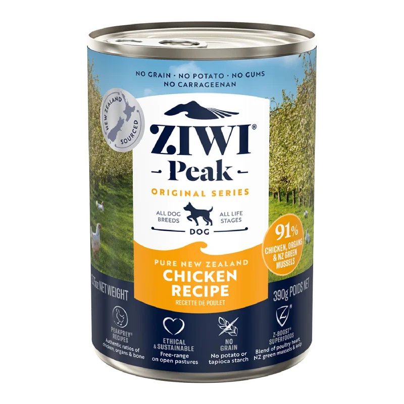 eco-friendly cat litter-ZIWI Peak Chicken Canned Wet Dog Food