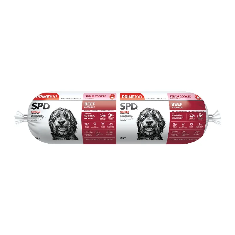 deep-cleaning pet shampoo-Prime100 Beef & Carrot Dog Roll 2kg