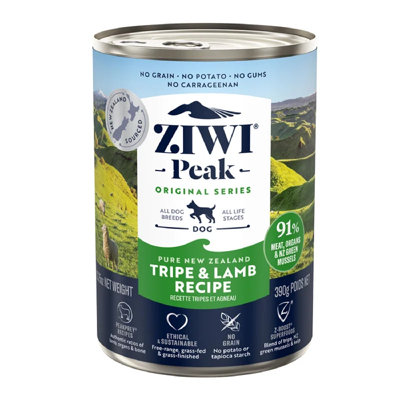 chew-resistant outdoor dog house-ZIWI Peak Tripe & Lamb Canned Wet Dog Food