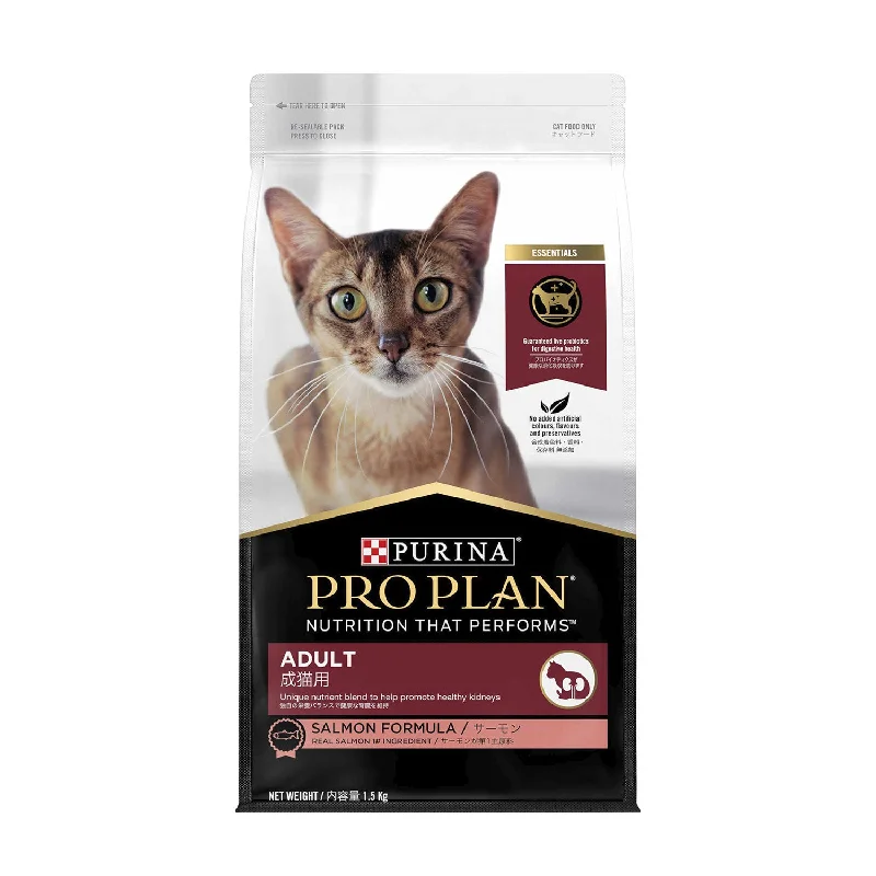 odorless eco-friendly dog wipes-Pro Plan Salmon Adult Dry Cat Food