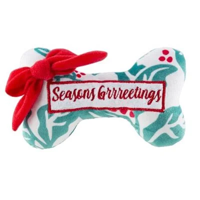 extra-wide pet gate-Seasons Grrreetings Puppermint Bone